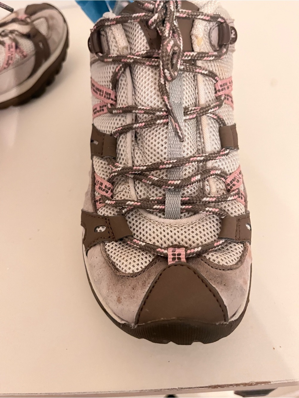 Merrell Siren Sport Hiking Shoes Elephant Pink Women’s 8 Vibram - Picture 7 of 16